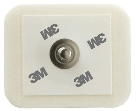 Electrode ECG Snap Electrode 3M™ Monitoring Radiolucent No Abrader, 4.4cm Dia, (50/BG 20BG/CS) by Solventum Corporation  ID 2228